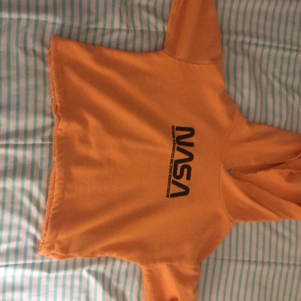 orange Long sleeve NASA shirt